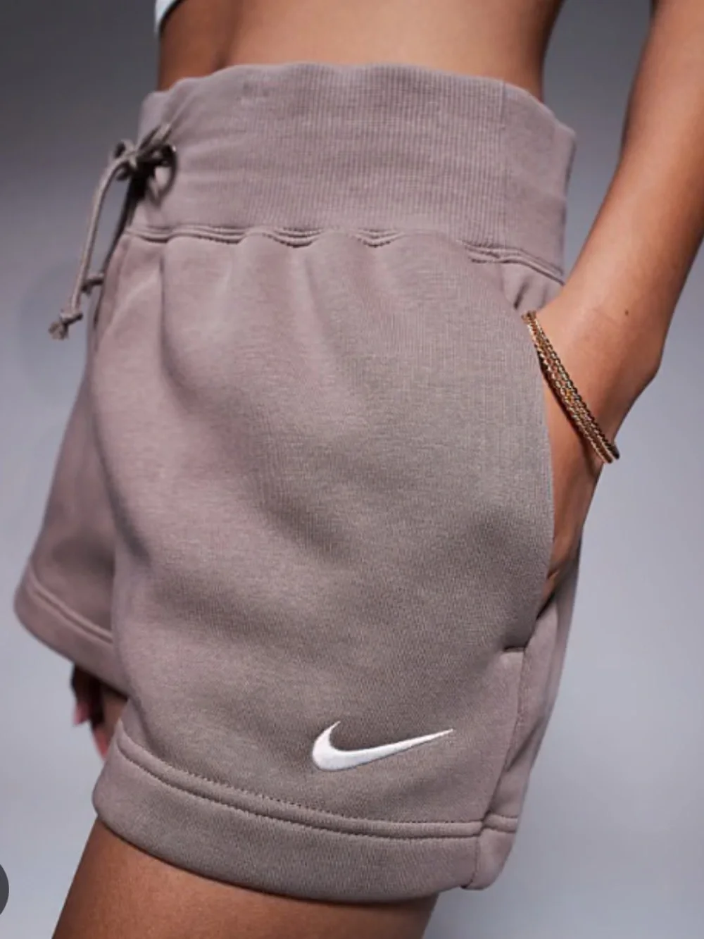Nike Phoenix Fleece High Rise Shorts